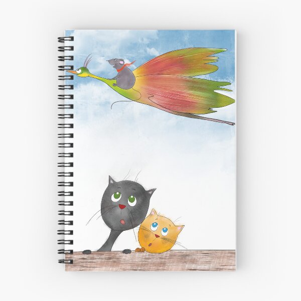 Item preview, The Sky is the Limit (And Cats Can't Fly)⁠ designed and sold by The Whimsy Nest Art.