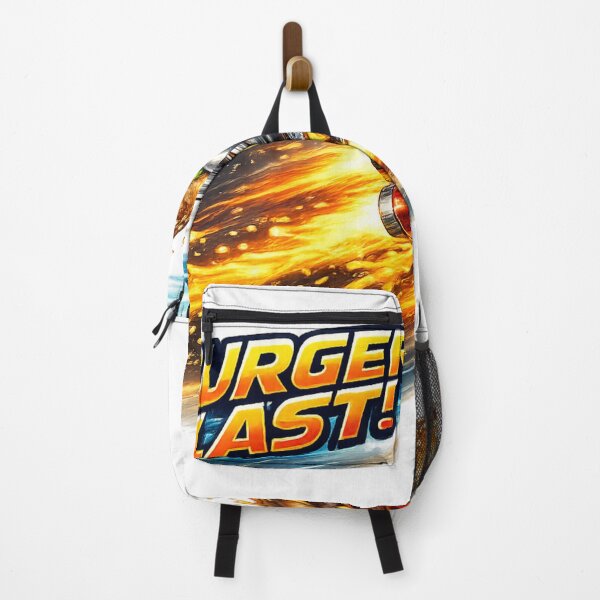 Item preview, Burger Blast Rocket Cheeseburger Action Vintage Graphic designed and sold by irfanshikh.