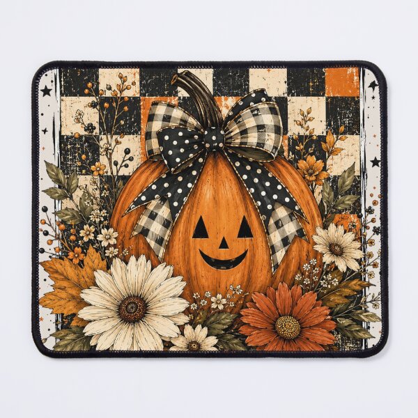 Item preview, Floral Fall Pumpkin, Fall Pumpkin, Retro Halloween, Vintage Autumn, Thanksgiving designed and sold by Sprinkle12345.