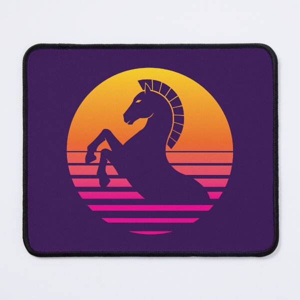 Item preview, Synthwave Sunset Trojan Horse designed and sold by avperth.