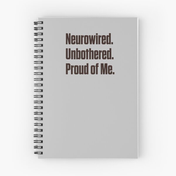 Item preview, Neurowired Unbothered Proud Neurodivergent ND Pride designed and sold by Notty DOT.