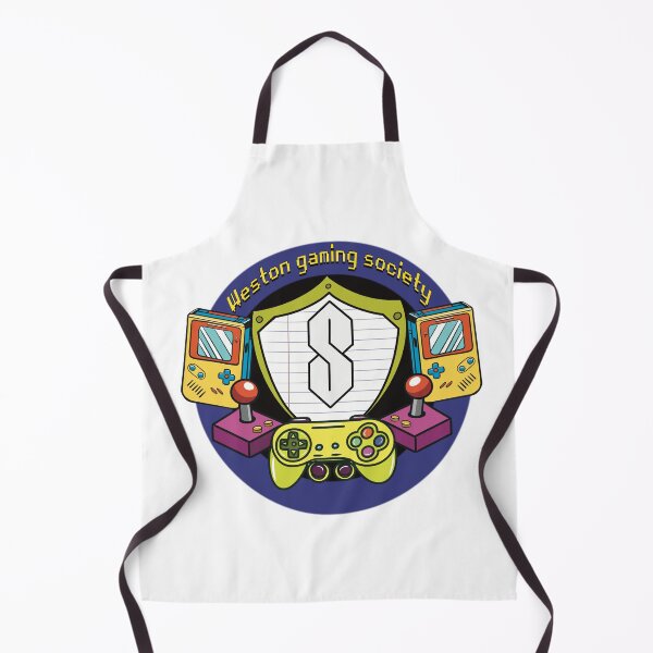Item preview, Retro Gaming Community Emblem - Weston Gaming Society Graphic Art designed and sold by TAWN ILLUSTRATIONS.