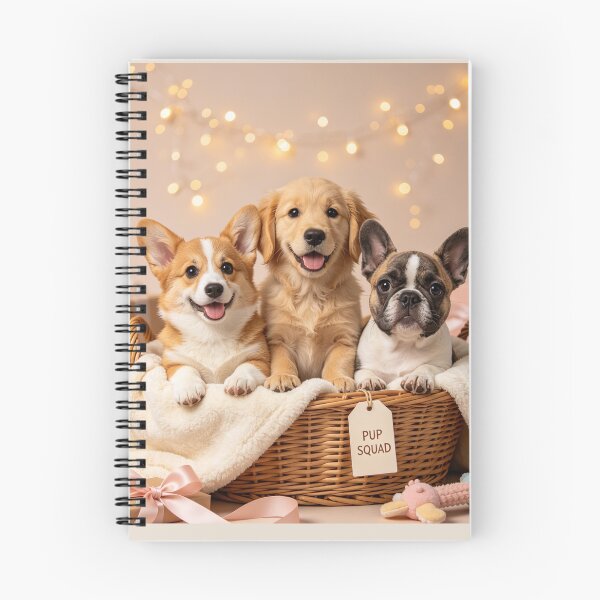 Item preview, Adorable Pup Squad Corgi Golden Frenchie Puppies designed and sold by BagFactoryUK.
