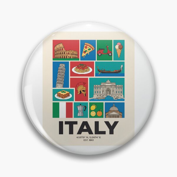 Item preview, European Cultural Symbols Travel Collage designed and sold by FrankOliver.