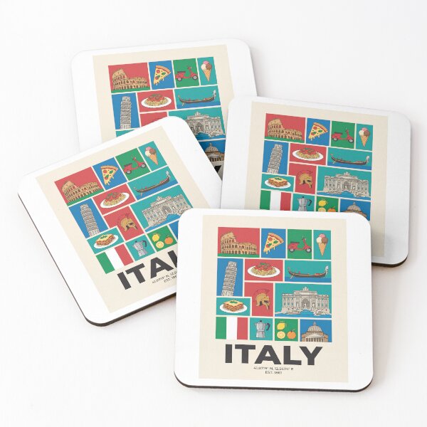 Item preview, European Cultural Symbols Travel Collage designed and sold by FrankOliver.