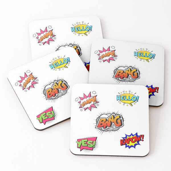 Item preview, Fight Scene Noises Sounds Comic Books Onomatopoeia designed and sold by TESLA pro.