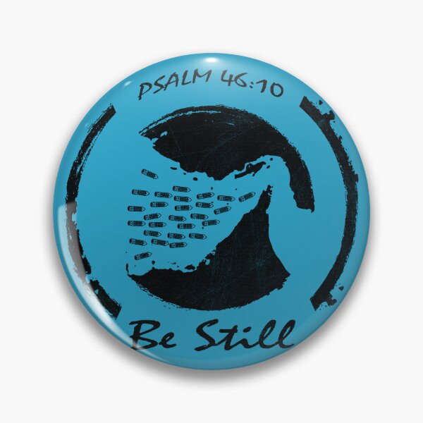 Item preview, Be Still - Strait of Hormuz Map Psalm 46:10 Bible Verse Geopolitical Maritime Iran War Minimal funny but thoughtful Design - black designed and sold by ZechJohnRB.