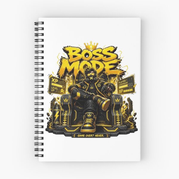 Item preview, BOSS MODE Gamer Graphic | Cyber Gaming Sticker for Gamers designed and sold by Stylestickers55.