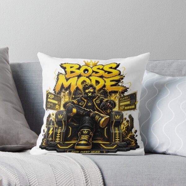 Item preview, BOSS MODE Gamer Graphic | Cyber Gaming Sticker for Gamers designed and sold by Stylestickers55.