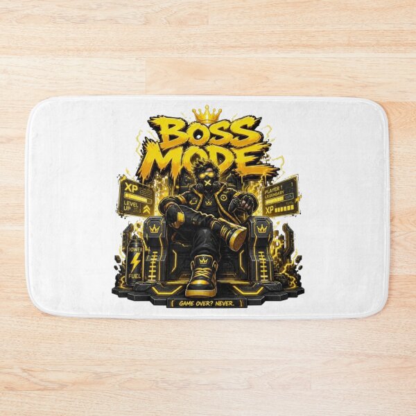 Item preview, BOSS MODE Gamer Graphic | Cyber Gaming Sticker for Gamers designed and sold by Stylestickers55.