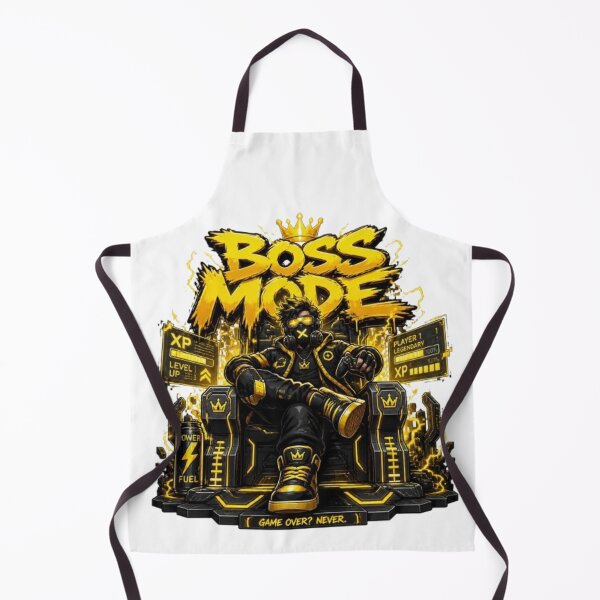Item preview, BOSS MODE Gamer Graphic | Cyber Gaming Sticker for Gamers designed and sold by Stylestickers55.