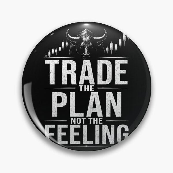 Item preview, Trade the Plan Not the Feeling Trading Quote designed and sold by PipForgeStudio .