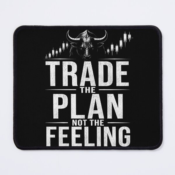 Item preview, Trade the Plan Not the Feeling Trading Quote designed and sold by PipForgeStudio .