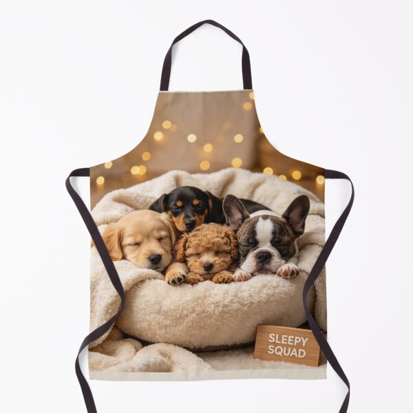 Item preview, Sleepy Squad Cute Puppies Napping Dog Lovers designed and sold by BagFactoryUK.