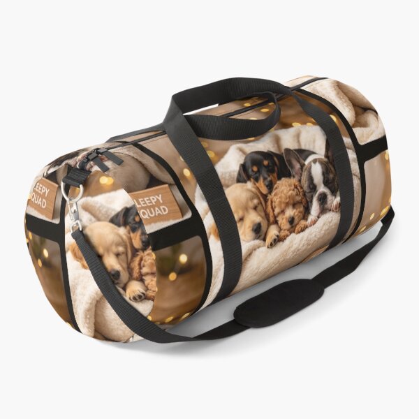 Item preview, Sleepy Squad Cute Puppies Napping Dog Lovers designed and sold by BagFactoryUK.