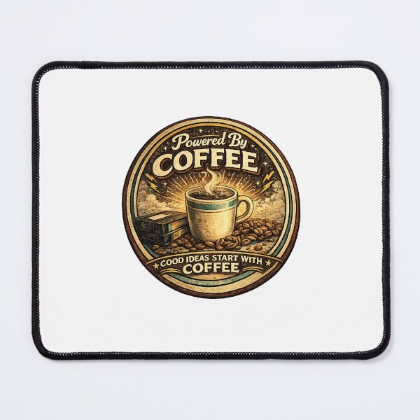 Item preview, Powered By Coffee designed and sold by PeterPunkt.