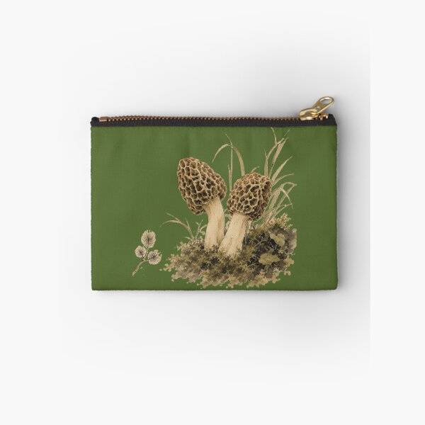 Item preview, Wild Morel Mushroom Botanical Art designed and sold by 63Hotpeppers.