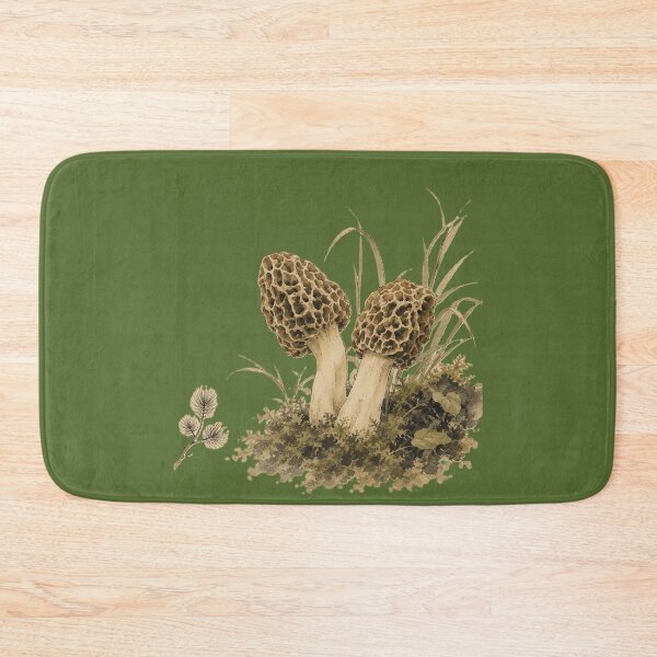 Item preview, Wild Morel Mushroom Botanical Art designed and sold by 63Hotpeppers.