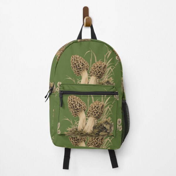 Item preview, Wild Morel Mushroom Botanical Art designed and sold by 63Hotpeppers.