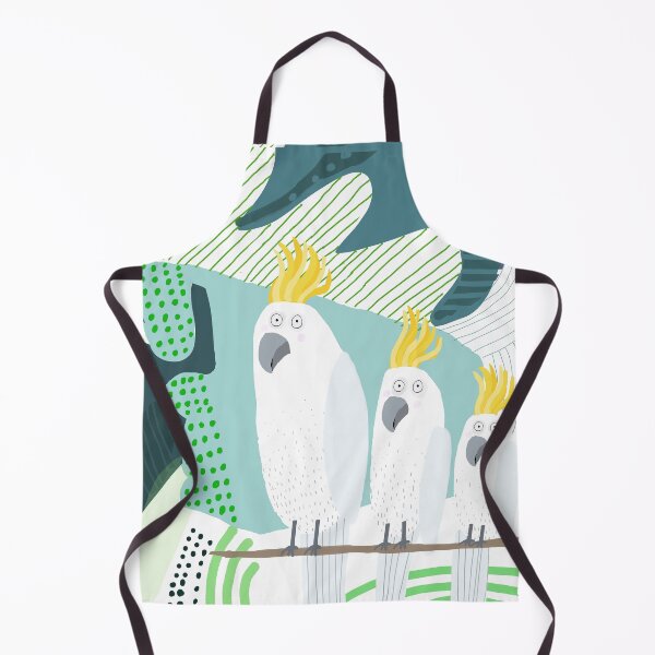 Item preview, Funny Cockatoos in the Jungle by Artist Carla Daly designed and sold by Carla Daly.