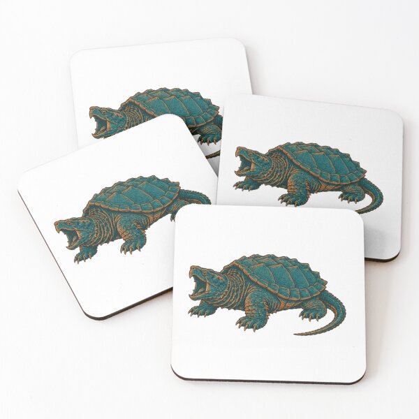 Item preview, Two Tone Snapping Turtle designed and sold by TJT-GRAPHIX.