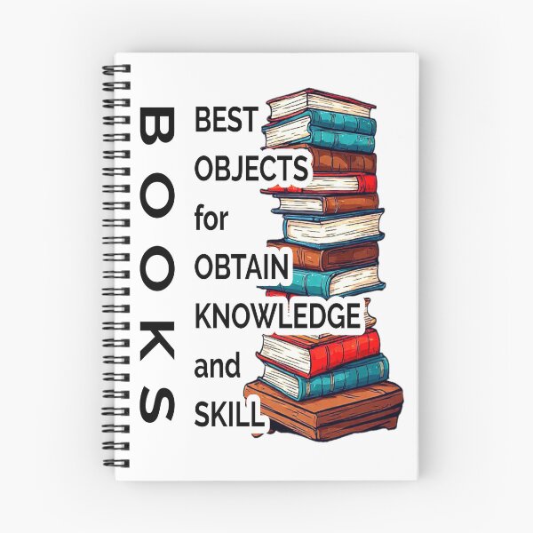 Item preview, Motivational Quote about the Culture BOOKS - BEST OBJECTS for OBTAIN KNOWLEDGE and SKILL designed and sold by Giulivo Store Graphic.