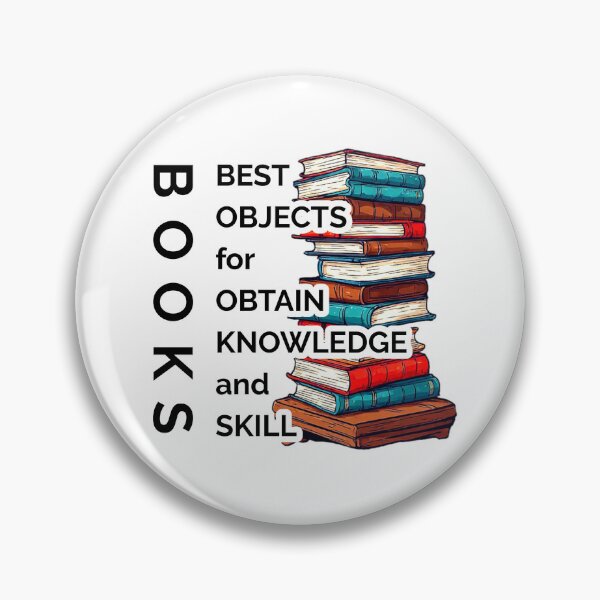 Item preview, Motivational Quote about the Culture BOOKS - BEST OBJECTS for OBTAIN KNOWLEDGE and SKILL designed and sold by Giulivo Store Graphic.