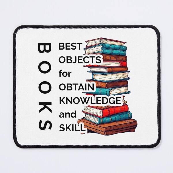 Item preview, Motivational Quote about the Culture BOOKS - BEST OBJECTS for OBTAIN KNOWLEDGE and SKILL designed and sold by Giulivo Store Graphic.