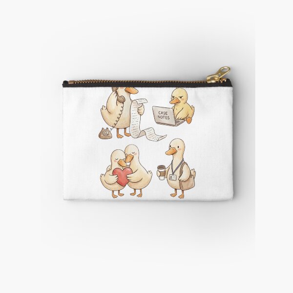 Item preview, Doing Social Worker Stuff Ducks Cartoon Illustration, Administrative Assistant, Mental Health Worker  designed and sold by HamadaArtivio1.