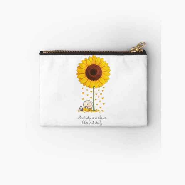 Item preview, Choose Positivity Sunflower Quote designed and sold by Reshmakhan.