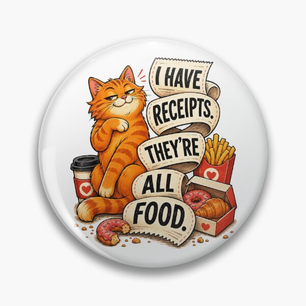 Item preview, Funny Orange Tabby Food Lover designed and sold by Gentlestate.