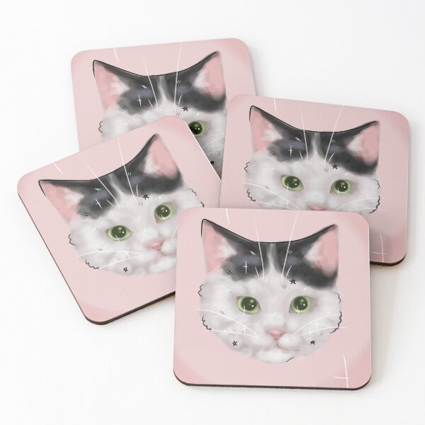 Item preview, Stark Cat Portrait  designed and sold by spideyt1ngle.