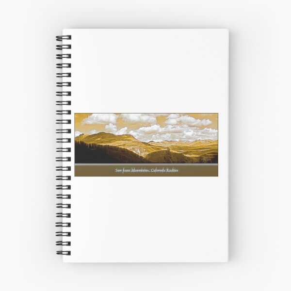Item preview, San Juan Mountains, Colorado Rockies, Digital Illustration designed and sold by AMacGPhilly.