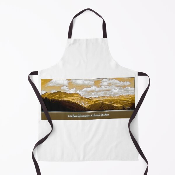 Item preview, San Juan Mountains, Colorado Rockies, Digital Illustration designed and sold by AMacGPhilly.