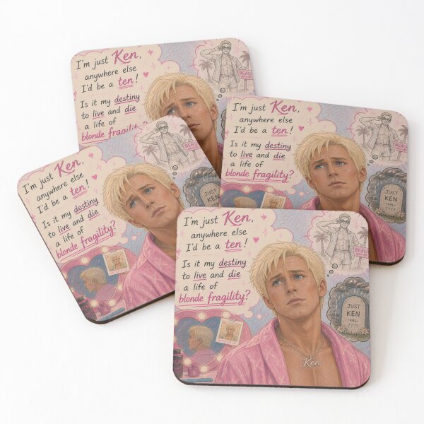 Item preview, I'm just Ken, anywhere else I'd be a ten! Is it my destiny to live and die a life of blonde fragility? designed and sold by CinemaChronik.