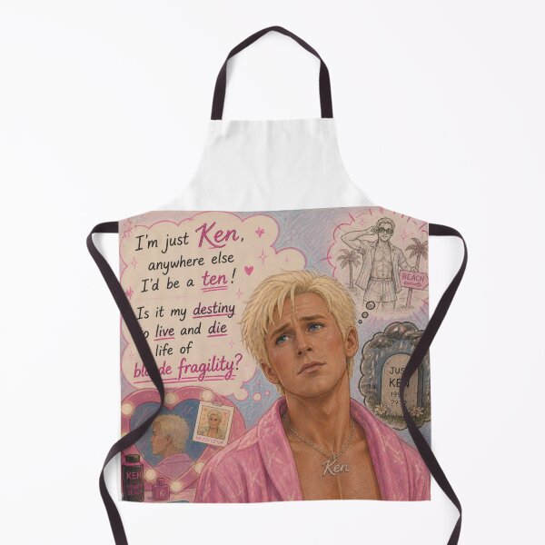 Item preview, I'm just Ken, anywhere else I'd be a ten! Is it my destiny to live and die a life of blonde fragility? designed and sold by CinemaChronik.