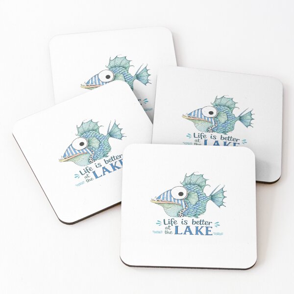 Item preview, Life is Better at the Lake designed and sold by nolachandler.