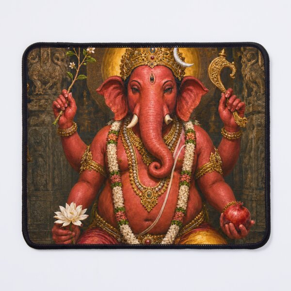 Item preview, 32 Forms of Lord Ganesha Series - Kshipra Prasada Ganapati – Swift Bestower of Divine Grace designed and sold by Homyar.