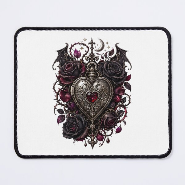 Item preview, Black Rose Locket Vamp Romantic Nocturne designed and sold by moni50.