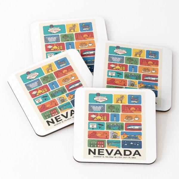 Item preview, Nevada State Travel Souvenir Graphic Artwork designed and sold by FrankOliver.