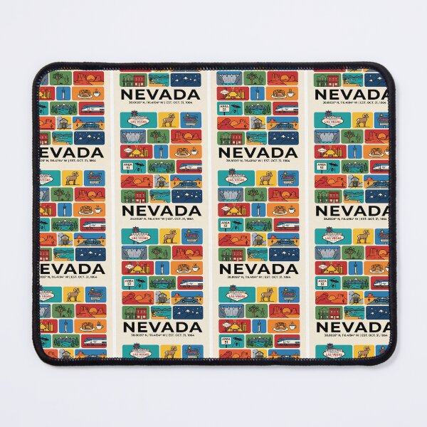Item preview, Nevada State Travel Souvenir Graphic Artwork designed and sold by FrankOliver.