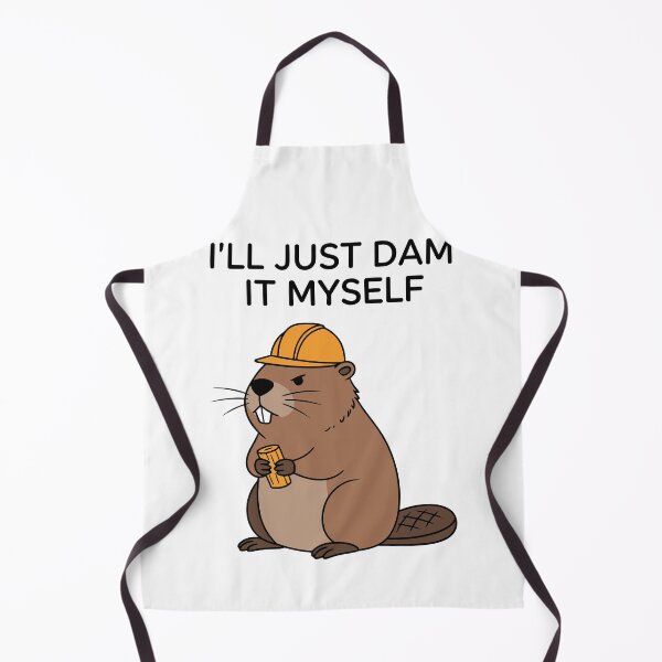 Item preview, Funny Beaver Engineer I'll Just Dam It Myself Construction Humour designed and sold by Amir Faysal.