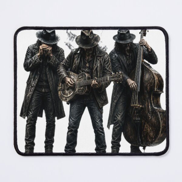 Item preview, Mysterious Blues Band | Dark Southern Gothic Musicians | Cinematic Americana Art designed and sold by Kevin Shearer.