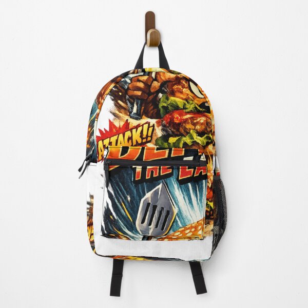 Item preview, Defend The Last Bite Funny Burger Warrior Gaming Graphic designed and sold by irfanshikh.
