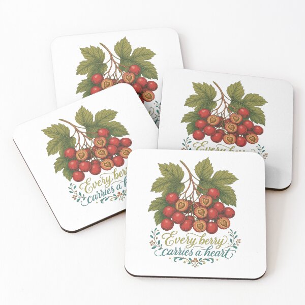 Item preview, Every Berry Carries A Heart Botanical Hawthorn designed and sold by ML-Media.