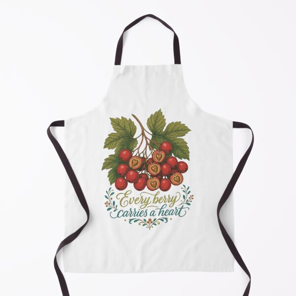 Item preview, Every Berry Carries A Heart Botanical Hawthorn designed and sold by ML-Media.