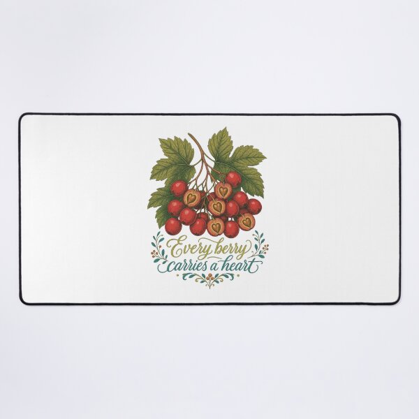 Item preview, Every Berry Carries A Heart Botanical Hawthorn designed and sold by ML-Media.