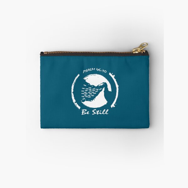 Item preview, Be Still - Strait of Hormuz Map Psalm 46:10 Bible Verse Geopolitical Maritime Iran War Minimal funny but thoughtful Design - white designed and sold by ZechJohnRB.