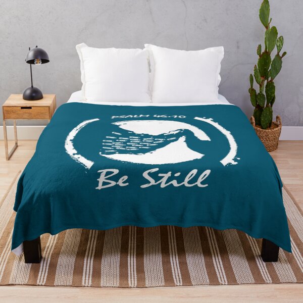Item preview, Be Still - Strait of Hormuz Map Psalm 46:10 Bible Verse Geopolitical Maritime Iran War Minimal funny but thoughtful Design - white designed and sold by ZechJohnRB.