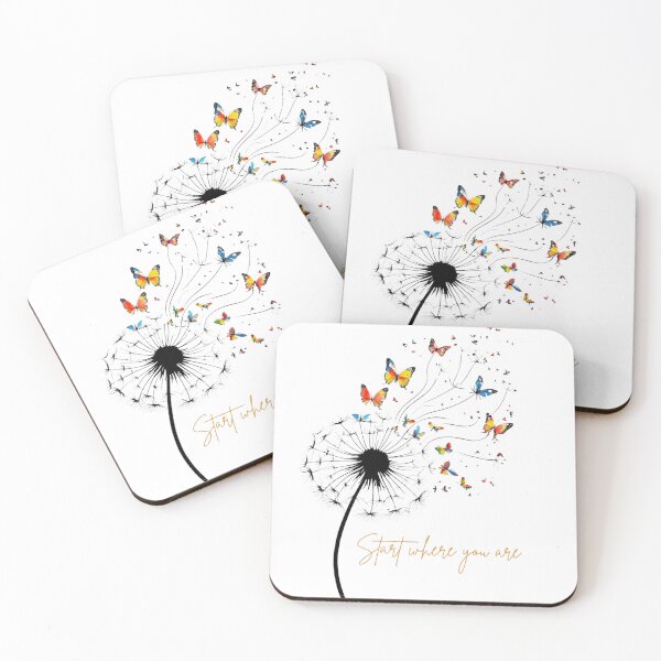 Item preview, Start Where You Are Dandelion Art designed and sold by Reshmakhan.